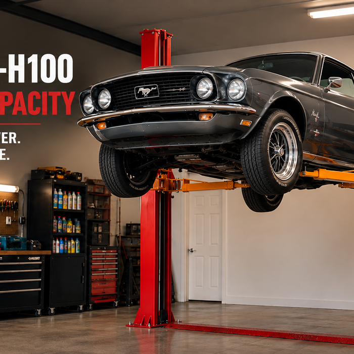 The Best Budget-Friendly 2-Post Lift: Katool KT-H100 (10,000 lbs Capacity)
