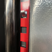 Katool KT-AS110D 11,000 lb Two-Post Asymmetrical Vehicle Lift with Single-Point Lock Release