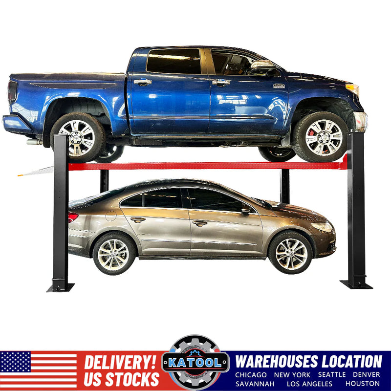 Katool KT-4H950 4-Post Lift 9500LBS With Caster Kit