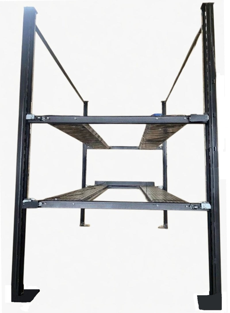 NSS-5x2 10,000 lb Double Stacker Service Storage Four Post Automotive Lift