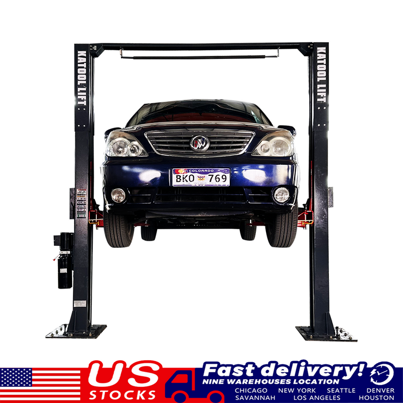 Katool KT-AM120SD 12,000LBS Asymmetric 2-Post Lift