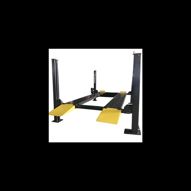 Katool KT-4H850 8,500 lb Heavy-Duty 4-Post Car Lift with Caster Kit