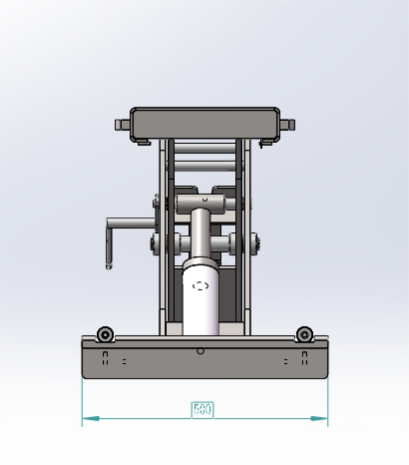 KT-RJ50 Rolling Jack 5000 lbs. Lifting Capacity  *Fits KT-4H110 lift and the KT-4H850*