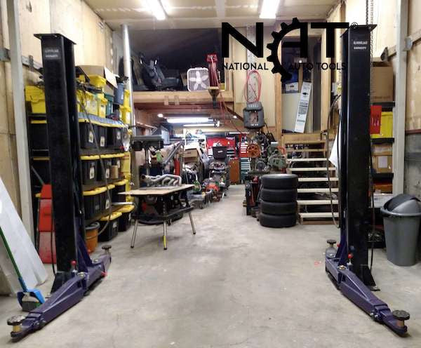 C7000 7,000 lb. Portable Two Post Auto Lift
