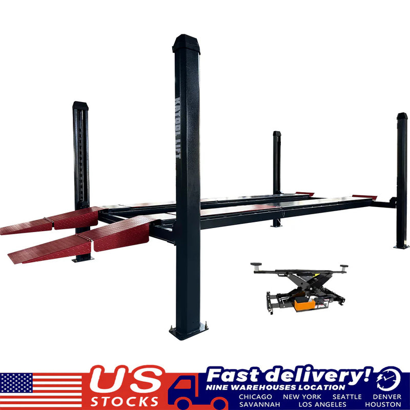 Katool KT-4H120X Heavy Duty 4-Post Lift 12,000 LBS